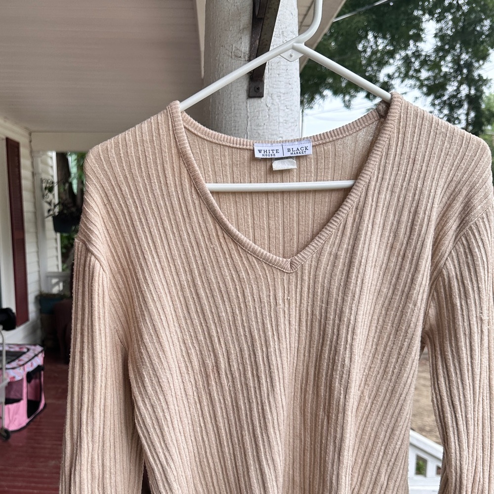 Cream sweater